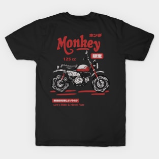 Honda Monkey Dark Edition T-Shirt